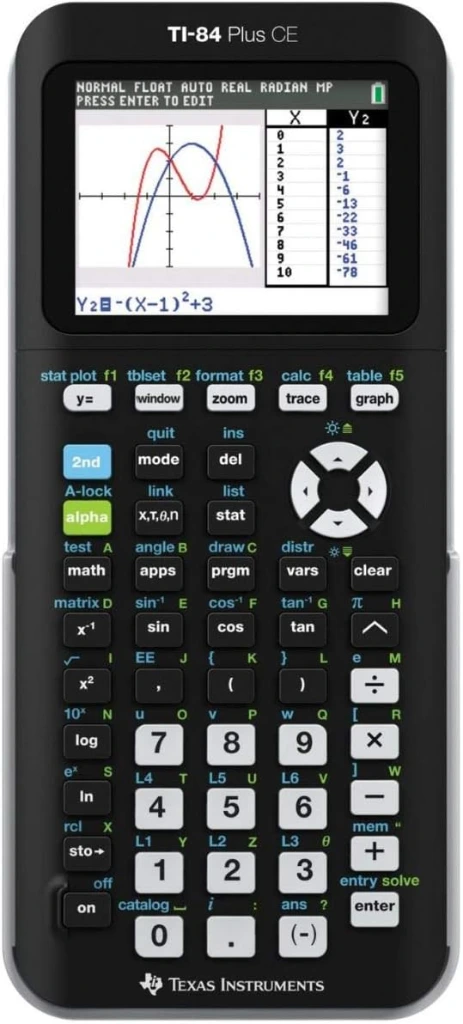 Texas Instruments TI-84 Plus CE Graphing Calculator Black