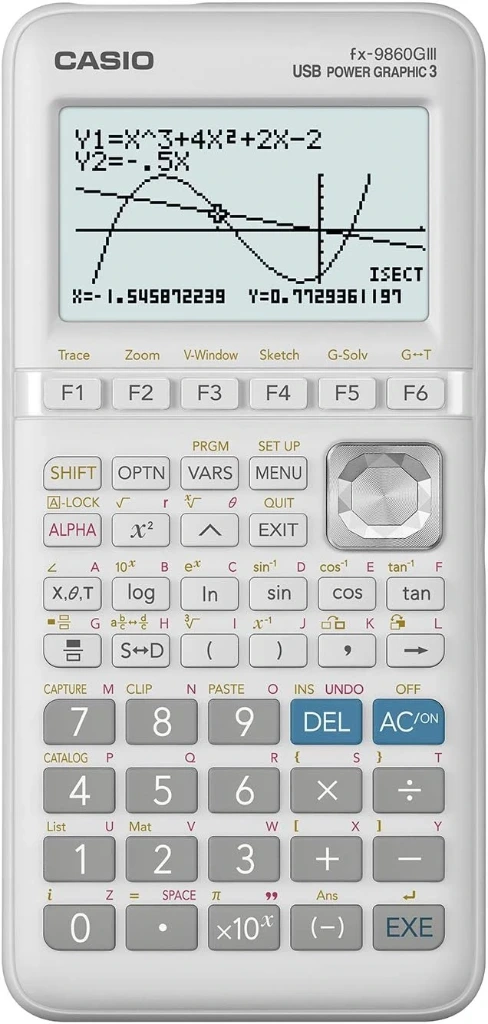 Casio Fx-9860Giii Graphic Calculator With Python And 2900 Functions