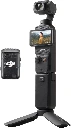 DJI Osmo Pocket 3 Creator Combo, Vlogging Camera with 1'' CMOS & 4K/120fps Video, 3-Axis Stabilization, Face/Object Tracking, Mic Included for Clear Sound,  3-axis stabilization, face/subject tracking, microphone included for clear sound, small camera for shooting
