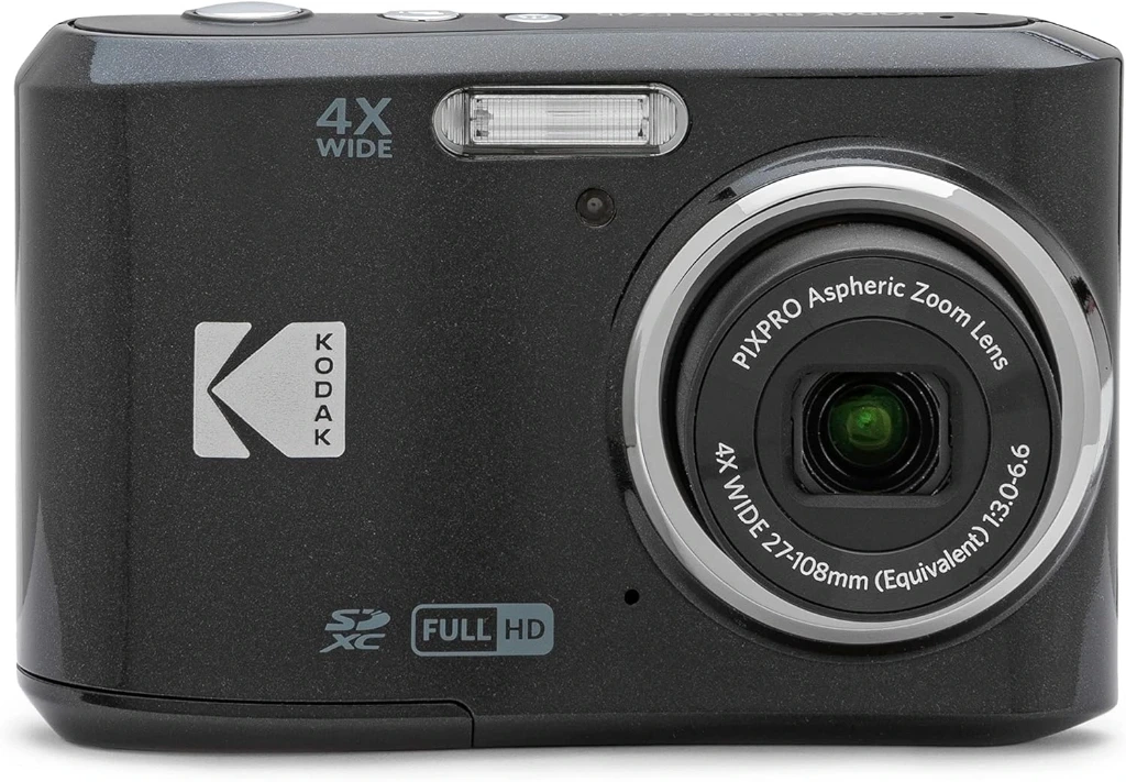  KODAK Compact Cameras - FZ45 BK - 4x CMOS - AA Batteries 
