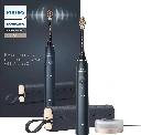 Philips Sonicare Prestige 9900 HX9992/12 | فرشاة أسنان كهربائية متطورة بتقنية SenseIQ والذكاء الاصطناعي – Midnight Blue
