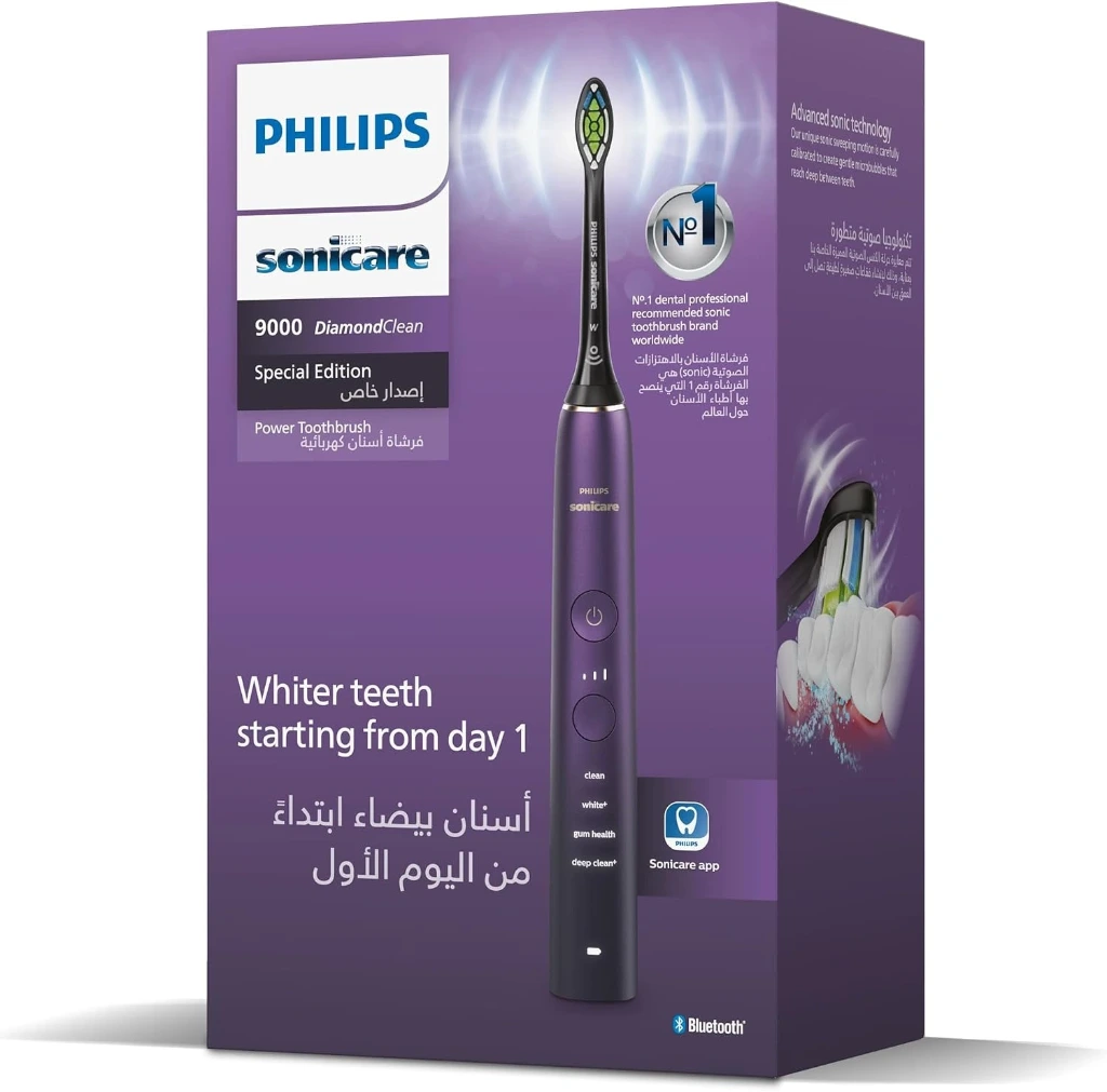 Philips Sonicare Toothbrush 9000 Series HX9911/95 Purple