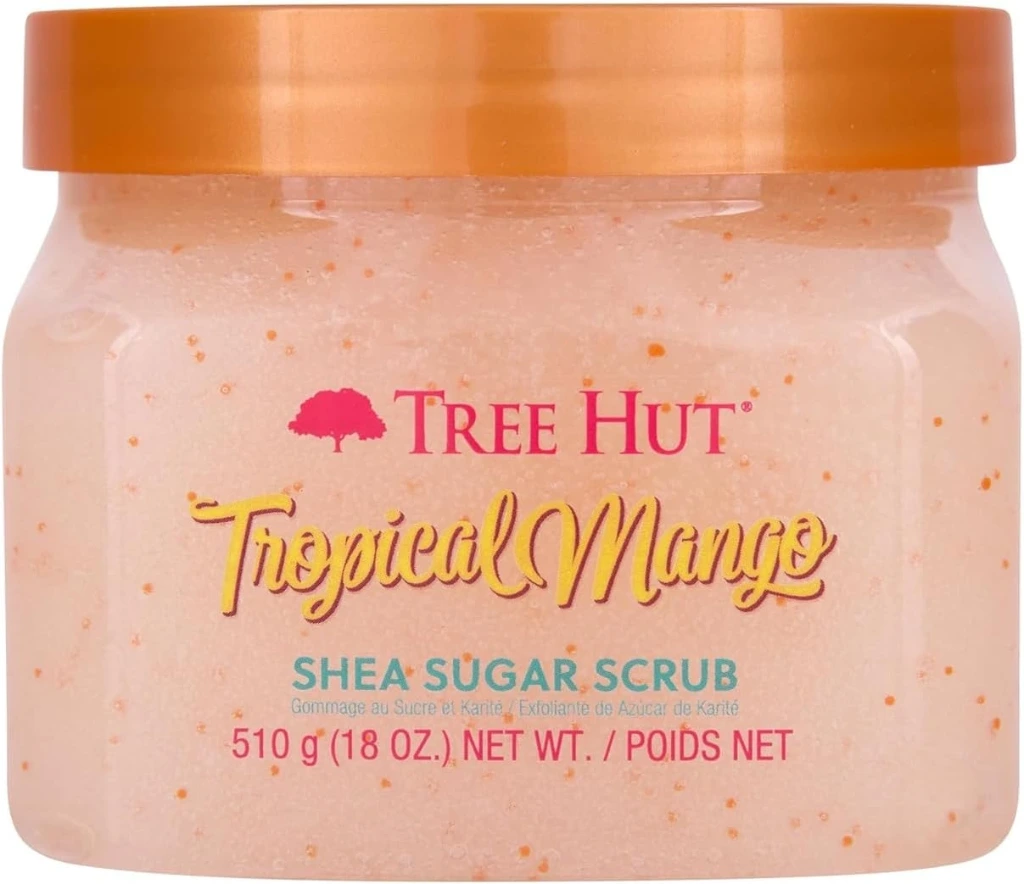 Tree Hut Shea Sugar Scrub, Tropical Mango, 18 Ounce by Tree Hut
