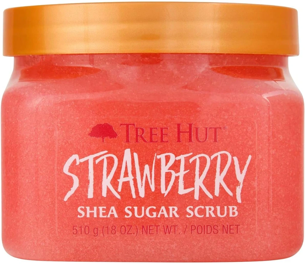 Tree Hut Shea Sugar Body Scrub Strawberry,18oz