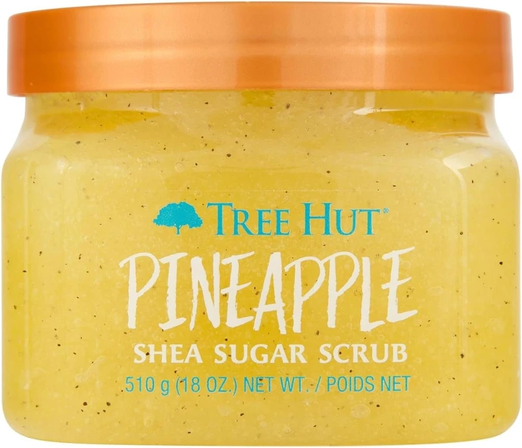 Tree Hut Shea Sugar Body Scrub, Pineapple,18oz