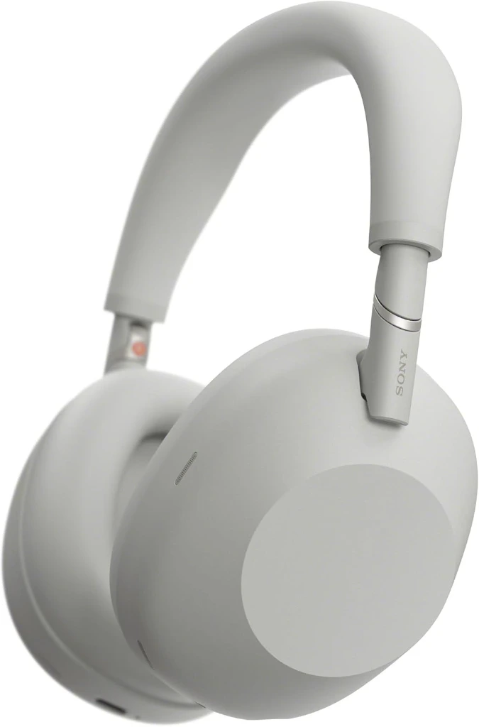 Sony WH-1000XM6 The Best Wireless Noise Canceling Headphones, HD NC Processor QN3, 12 Microphones, Adaptive NC Optimizer, Mastered by Engineers, Studio-Quality, 30-Hour Battery, Silver
