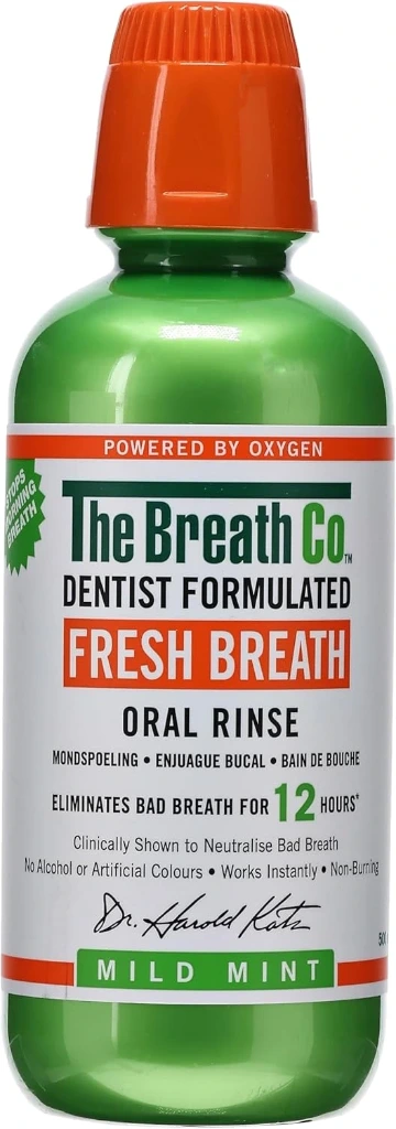 Therabreath Fresh Breath Oral Rinse, Mild Mint (473ml)
